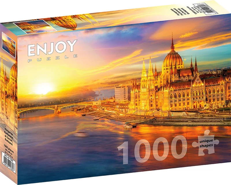 Enjoy- Hungarian Parliament at Sunset (1000pcs)