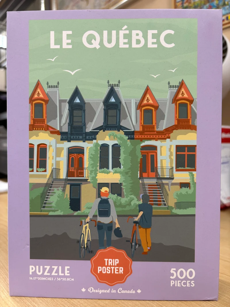 PFG Le Quebec (Usagé/Used - PUZZLES FOR GOOD)