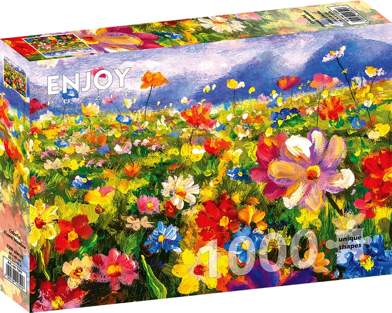 Enjoy- Colorful Flower Meadow (1000pcs)