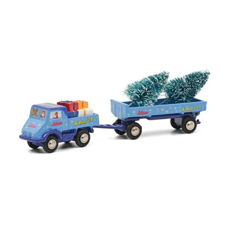 Schuco piccolo - - Christmas - Special 2020 - Unimog 401 mit Anhänger