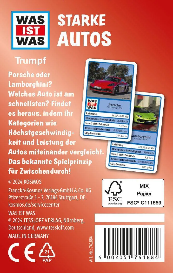 Starke Autos - WAS IST WAS Trumpf, deutsch
