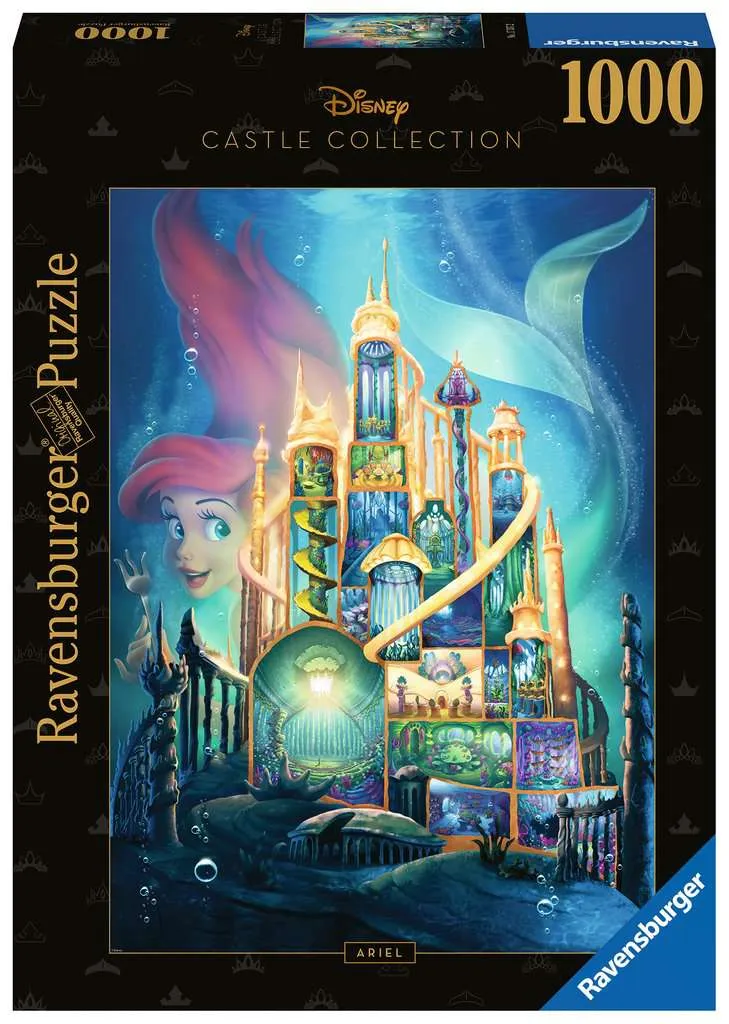 PFG Ravensburger Disney Castles - Ariel (Usage/Used - PUZZLES FOR GOOD)