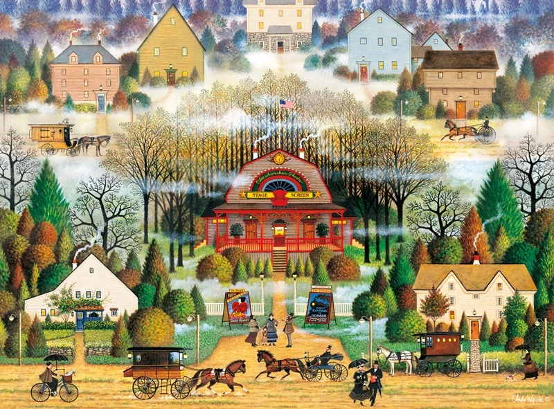 PFG Melodrama in the Mist, Charles Wysocki (Usage/Used - PUZZLES FOR GOOD)