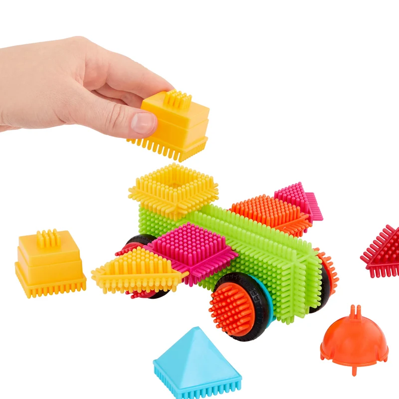 Bristle Blocks Stachelbausteine im Glas – 80 Teile