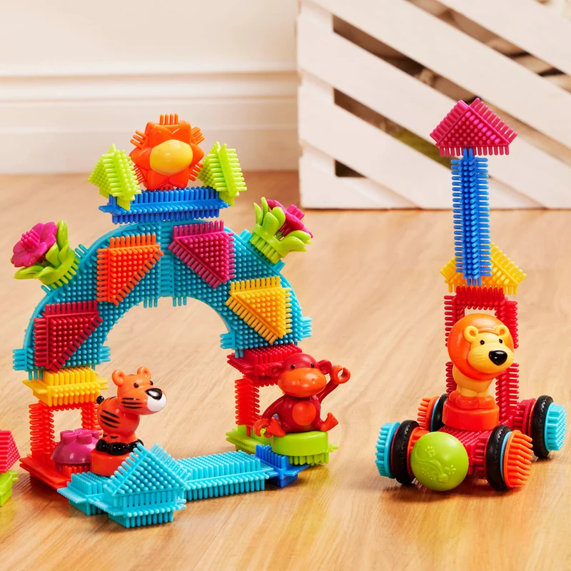 Bristle Blocks Stachelbausteine in der Tube – Dschungel