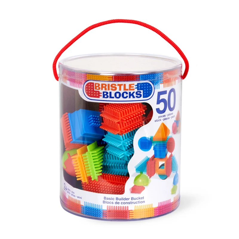 Bristle Blocks Stachelbausteine – Builder Bucket 50 Teile