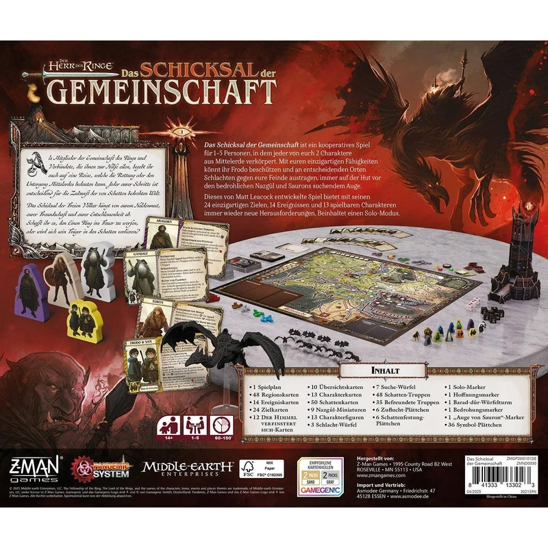 Der Herr der Ringe: Das Schicksal der Gemeinschaft, deutsch