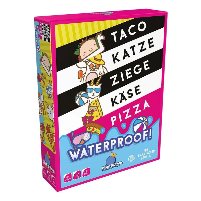 Taco Katze Ziege Käse Pizza Waterproof, deutsch