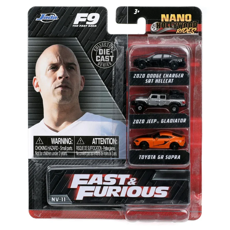 Jada - Fast and Furious 3 Car Nano Set NV - 11