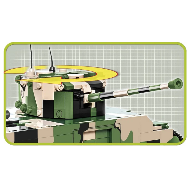 Cobi 2544 - TOG II Super Heavy Tank - Klemmbausteine