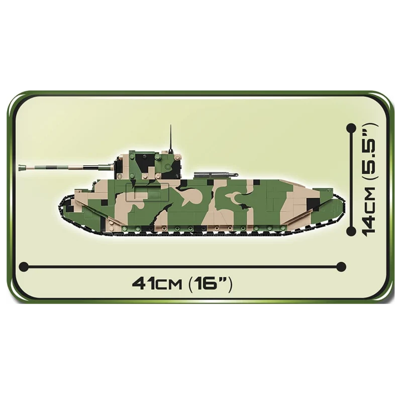Cobi 2544 - TOG II Super Heavy Tank - Klemmbausteine