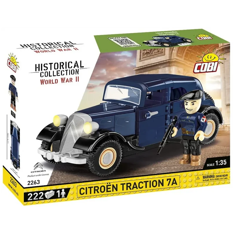 Cobi 2263 - Citroën Traction 7C - Klemmbausteine