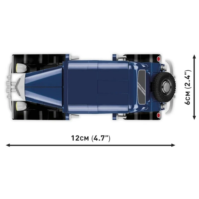 Cobi 2263 - Citroën Traction 7C - Klemmbausteine