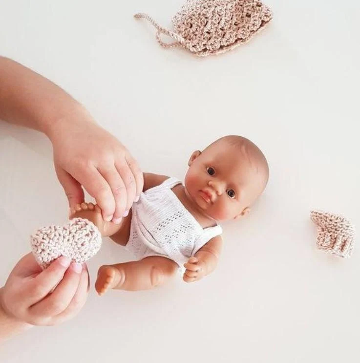 Puppe Baby - Europäer 21 cm