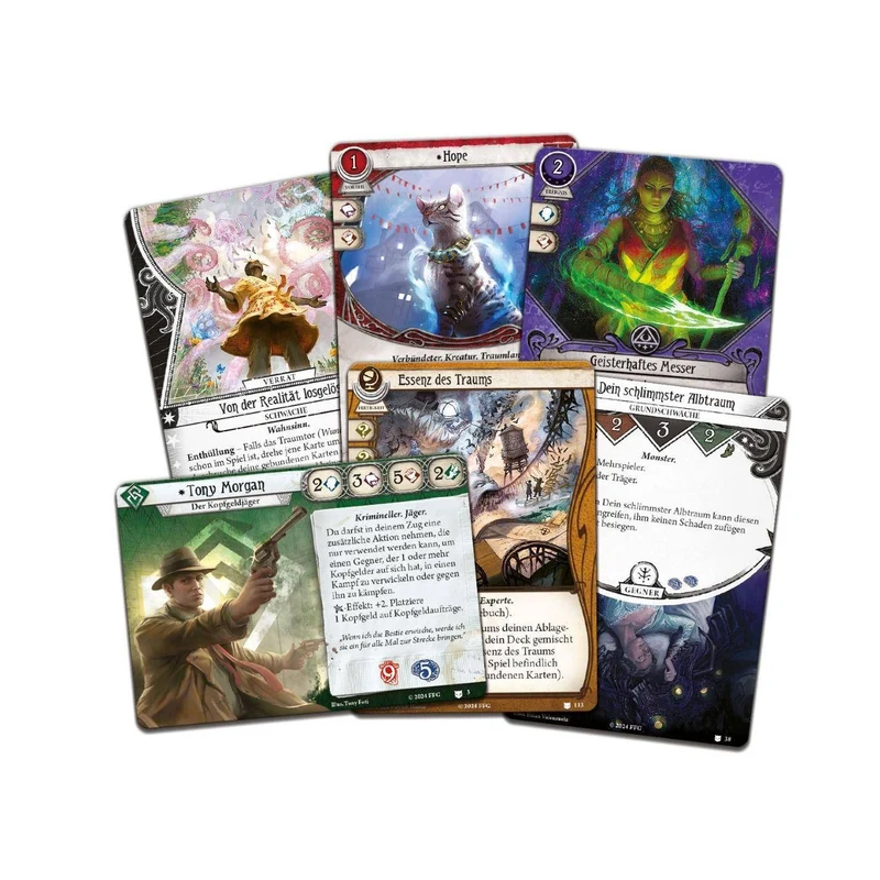 Die Traumfresser (Ermittler-Erweiterung) - Arkham Horror: Das Kartenspiel, deutsch (Erw.)