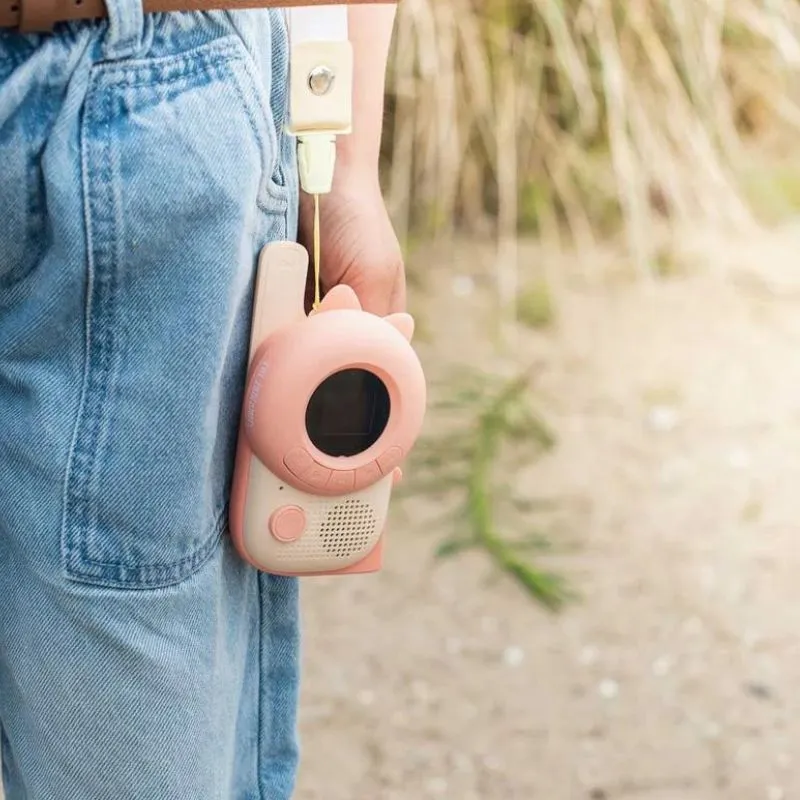 Walkie Talkie für Kinder – Rosa Dinosaurier