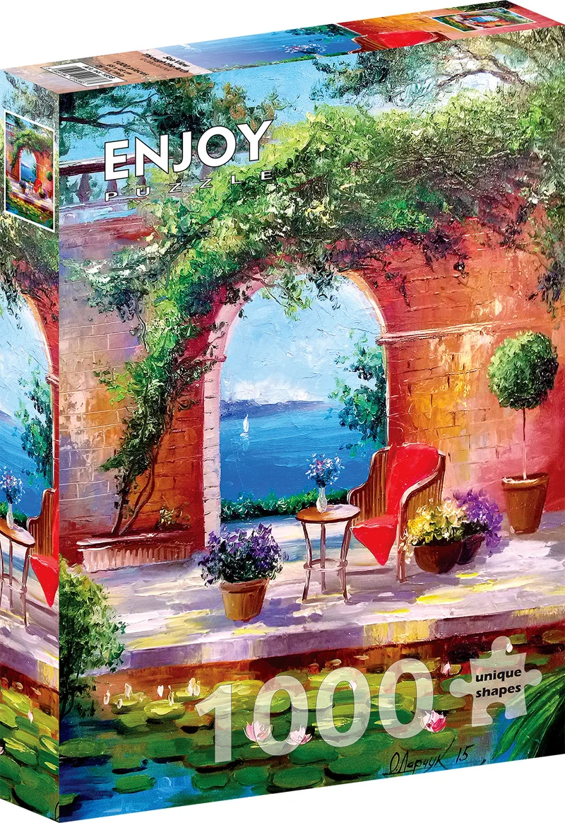 Enjoy- Sea View Through the Arch (1000pcs)
