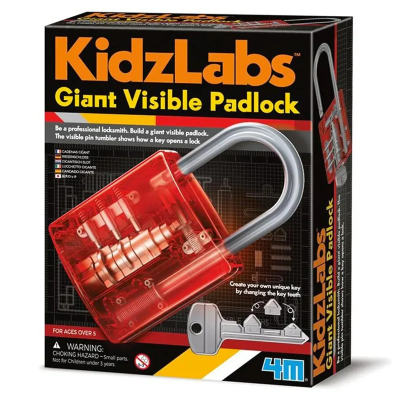 4M KidzLabs - Mein XXL - Vorhängeschloss