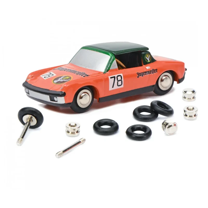 Schuco Piccolo - Montagekasten Porsche 914 - 6 - Jägermeister - - Modellauto im Maßstab 1 - 90
