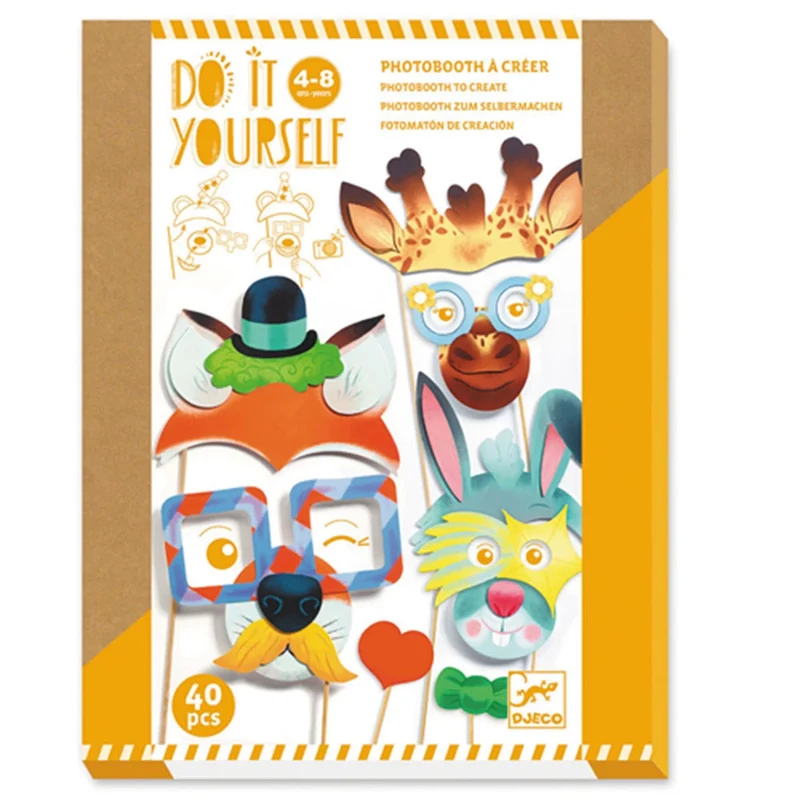 Djeco DIY - Photobooth Tiere