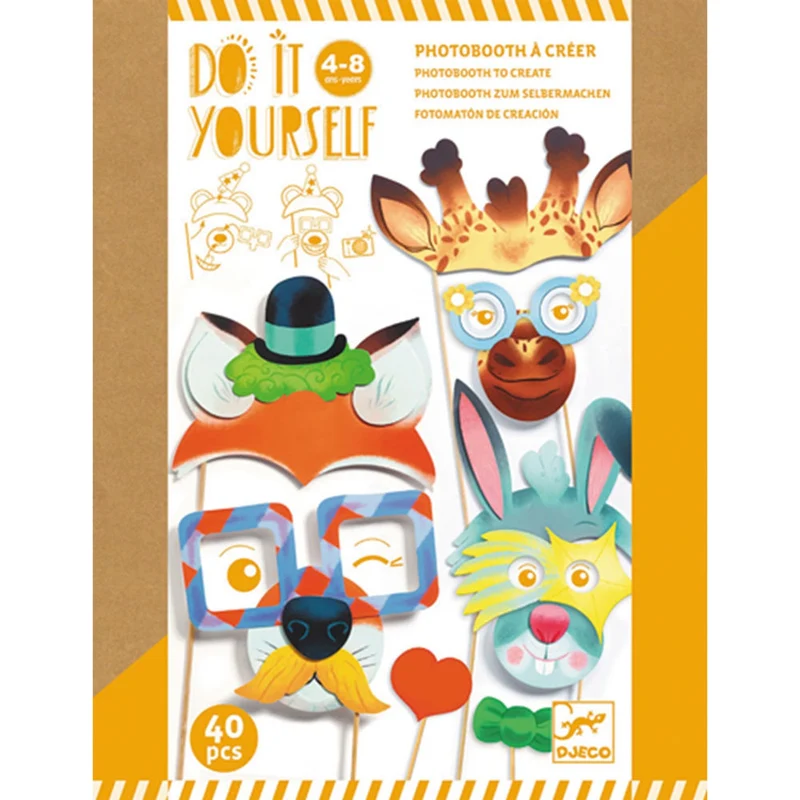 Djeco DIY - Photobooth Tiere