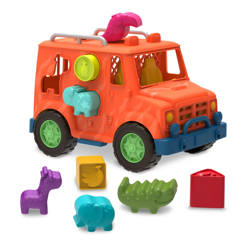 Safari-Lkw – mit Wonder Wheels-Sortierklötzen