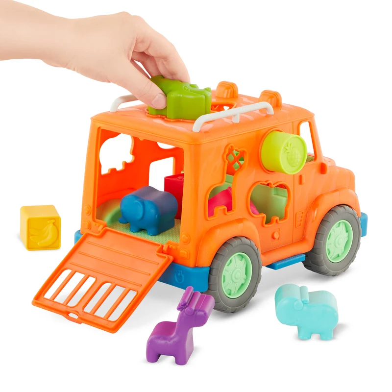 Safari-Lkw – mit Wonder Wheels-Sortierklötzen