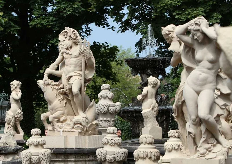 58356 Hintergründe - Brunnen Puzzle