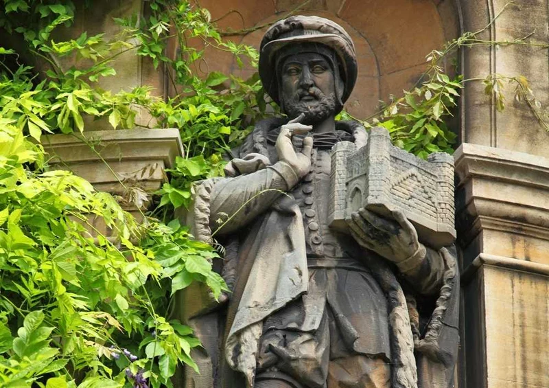 58360 Hintergründe - Statue Puzzle