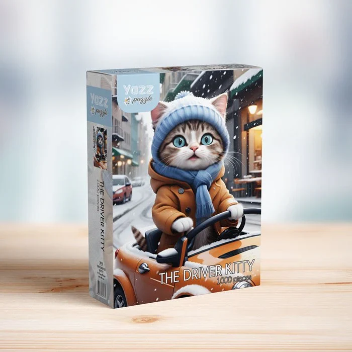 PFG The Driver Kitty (1000pcs) (Usage/Used - PUZZLES FOR GOOD)