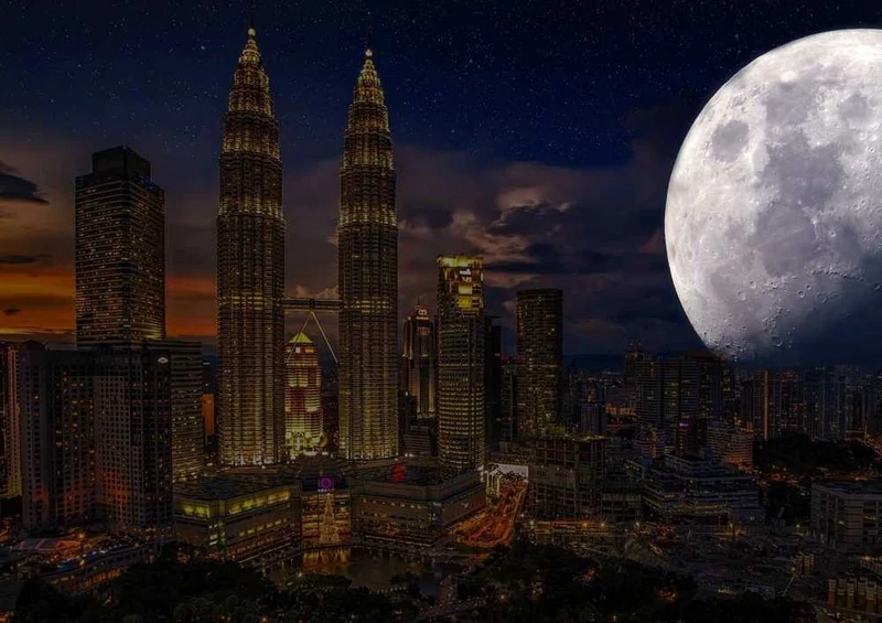 58433 Hintergründe - Kuala Lumpur Puzzle