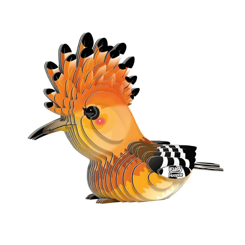 3D Bastelset Wiedehopf