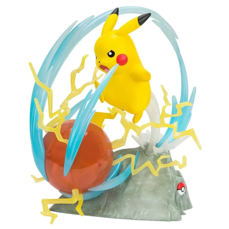 Pokémon - 25. Jubiläum Light FX Deluxe Figur - Pikachu (33cm)