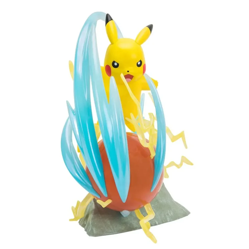 Pokémon - 25. Jubiläum Light FX Deluxe Figur - Pikachu (33cm)