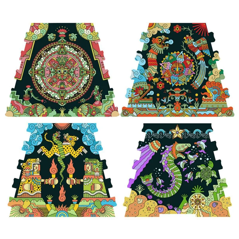Aztekenreich - Cluepuzzle: Die Sonnenpyramide (Erw.)