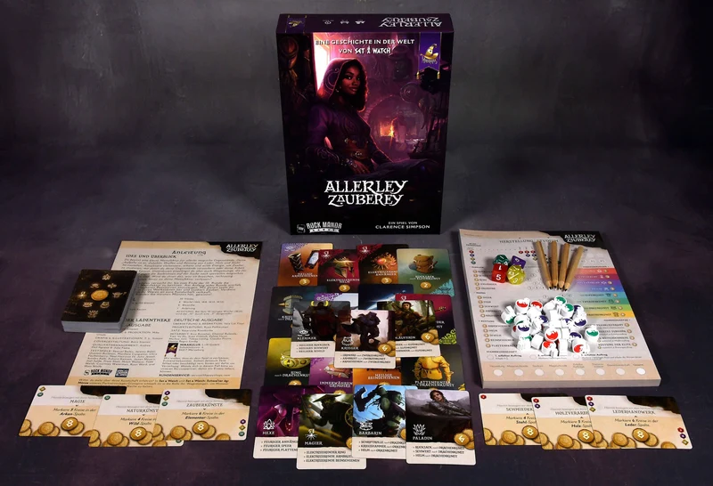 Allerley Zauberey, deutsch