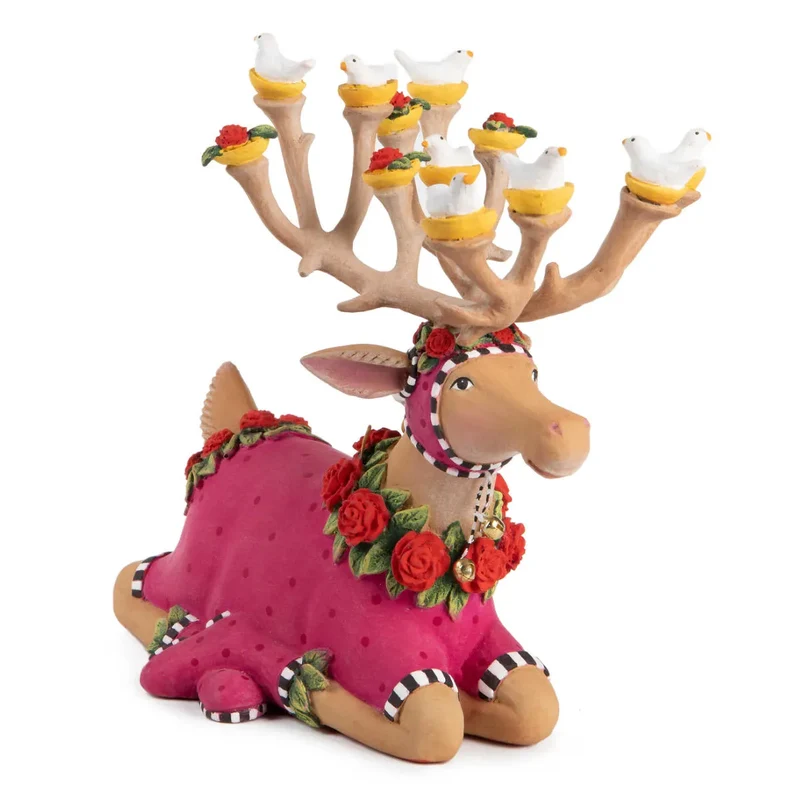 Krinkles - Dash Away sitzende Rentierfigur Donna