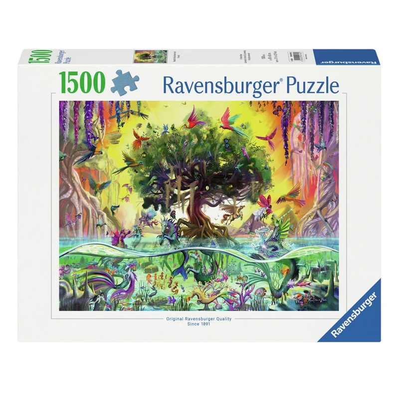 DMG Ravensburger Beautiful Sea Unicorn and Friends (1500pcs) (DAMAGED BOX)
