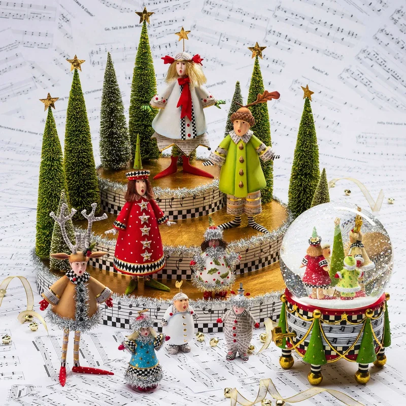 Krinkles - Holiday Carolers Display