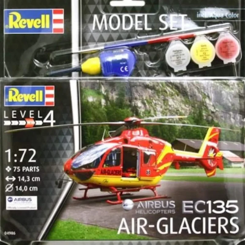 Revell 04986 - Bausatz Airbus EC135 Air - Glaciers - 1:72