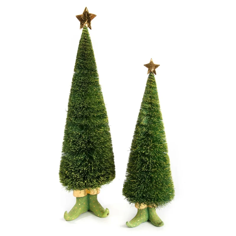 Krinkles - Dash Away Sisal Elf Tree Figures