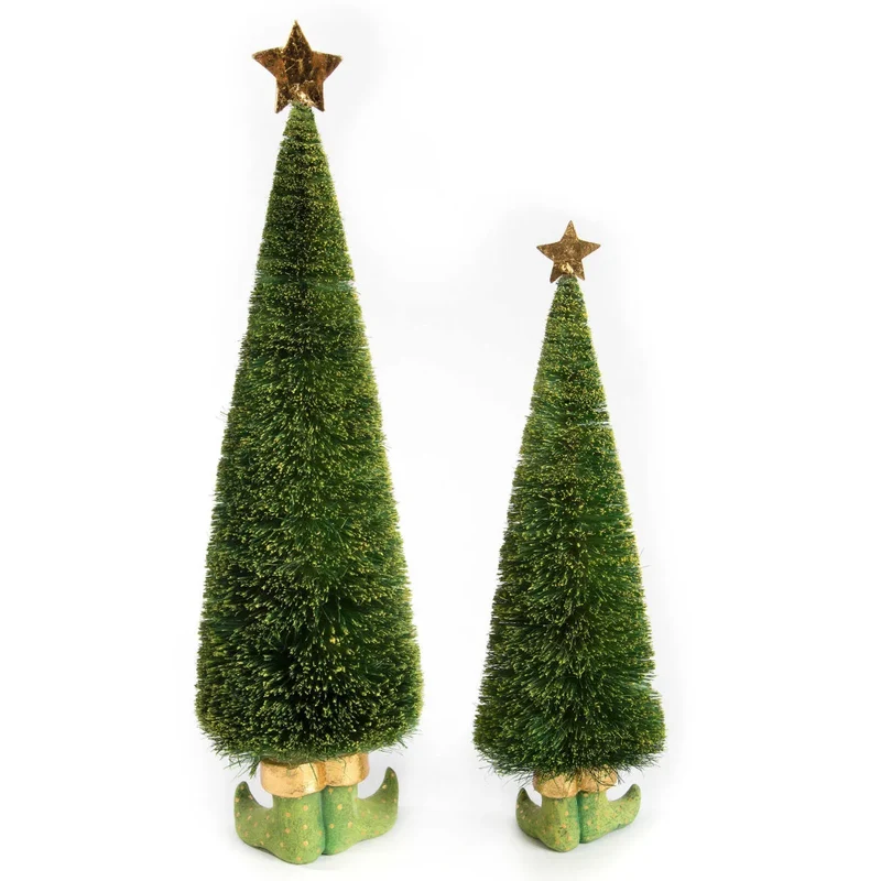 Krinkles - Dash Away Sisal Elf Tree Figures