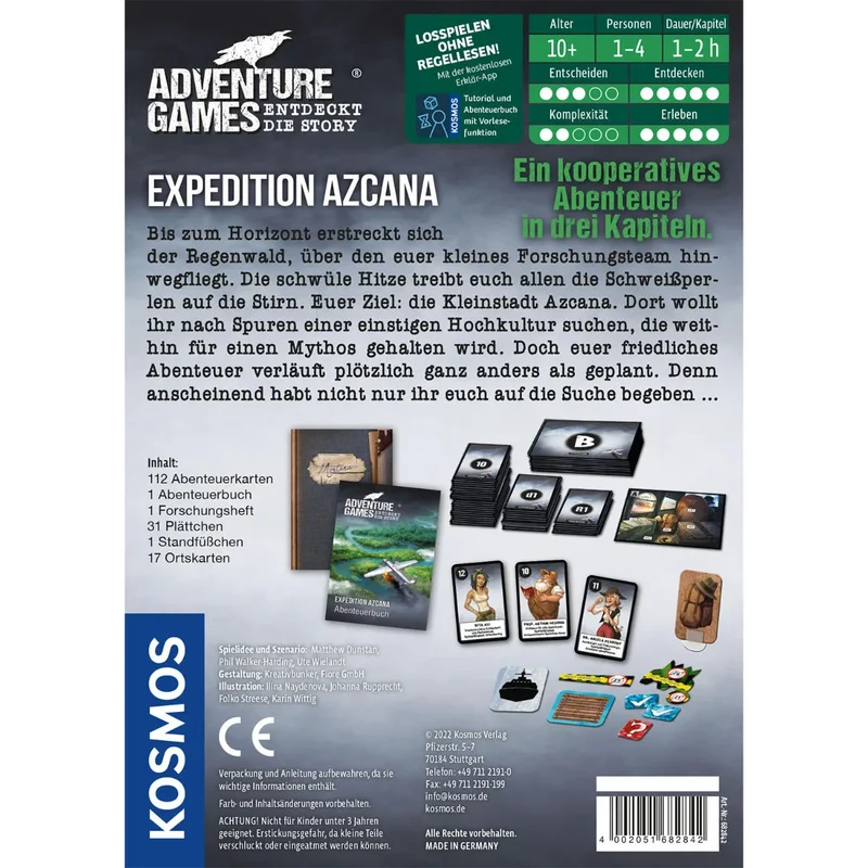 Kosmos - Adventure Games - Expedition Azcana