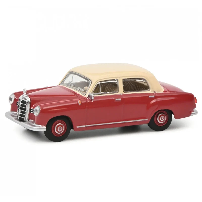Schuco - MB 180 D rot - beige 1:64