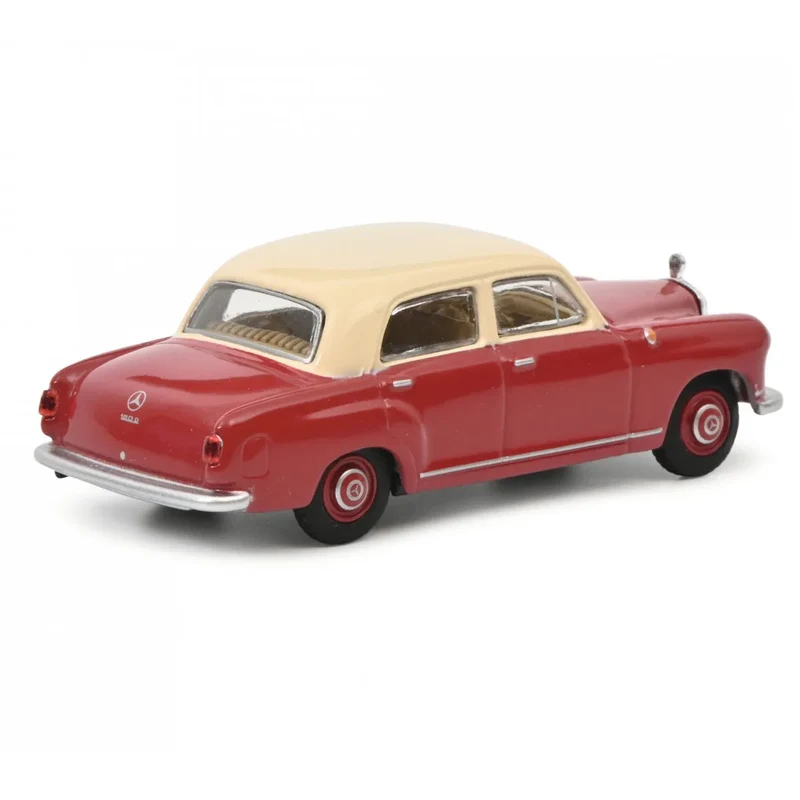 Schuco - MB 180 D rot - beige 1:64