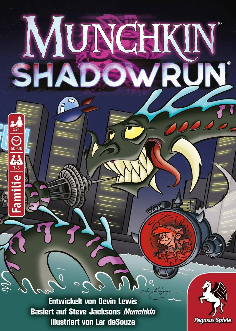 Munchkin Shadowrun, deutsch