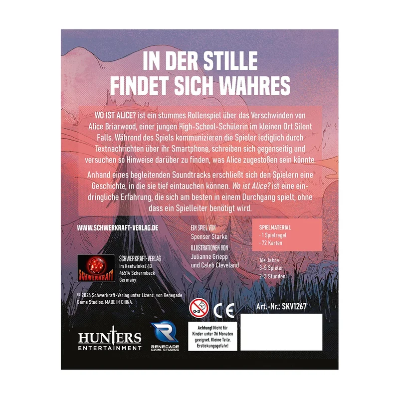 Wo ist Alice?, deutsch