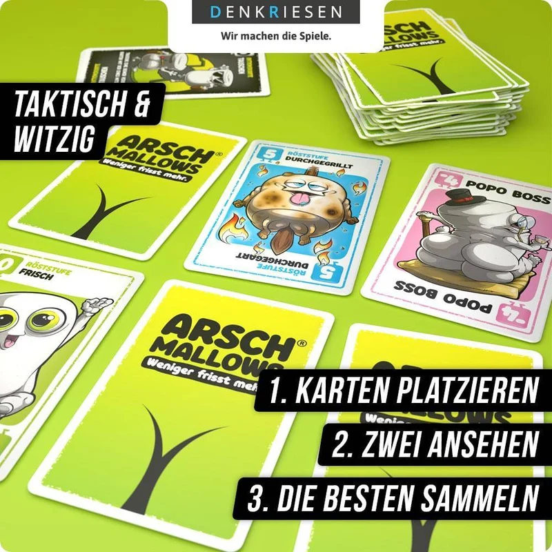 ARSCHMALLOWS - weniger frisst mehr, deutsch