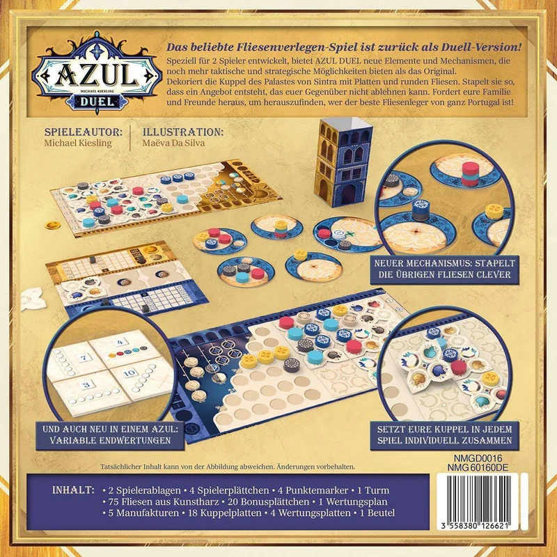 Azul Duel, deutsch