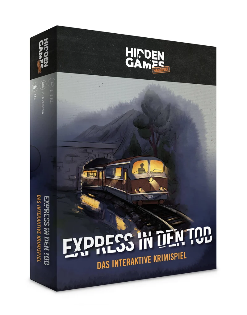 Express in den Tod (Krimidinner) - Hidden Games Hangover, deutsch